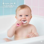 Baby Training Toothbrush Set Gentle & Safe First Toothbrush for Babies