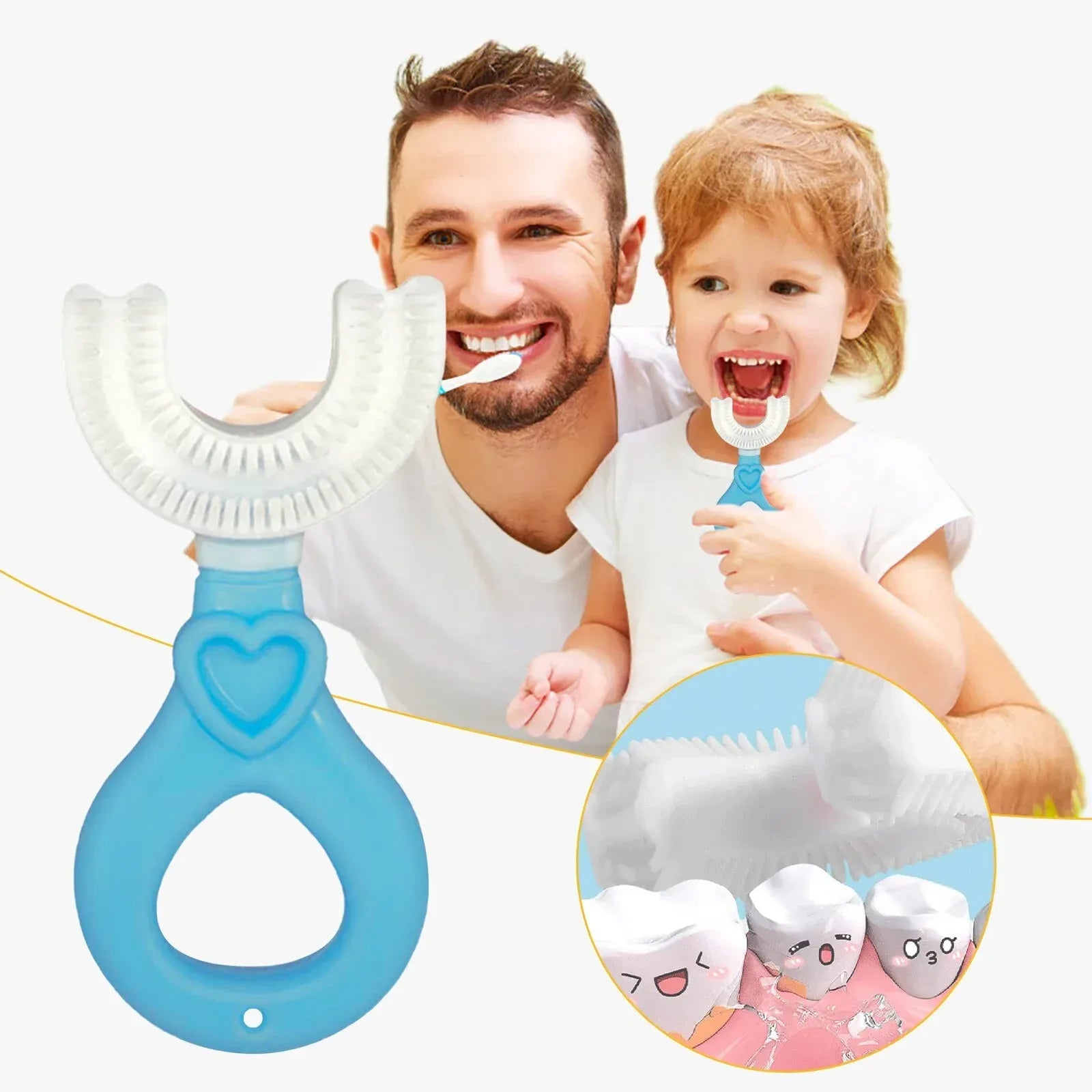 Baby Training Toothbrush Set Gentle & Safe First Toothbrush for Babies
